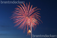 Fireworks July 2, 2005 - Simonton Lake, IN