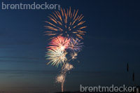 Fireworks July 2, 2005 - Simonton Lake, IN