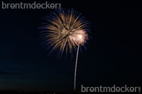 Fireworks July 2, 2005 - Simonton Lake, IN