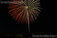 Fireworks July 2, 2005 - Simonton Lake, IN